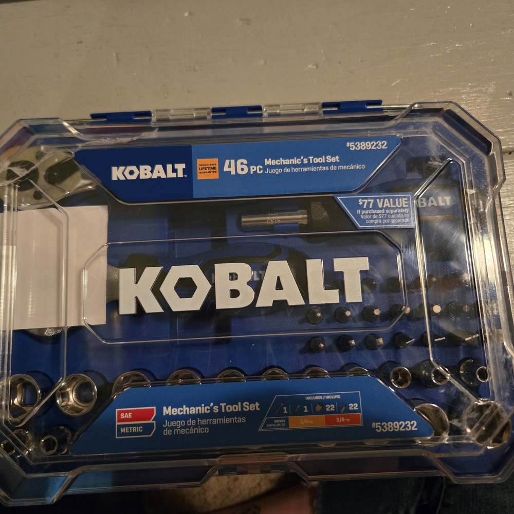 Kobalt 46-Piece Mechanic's Tool Set